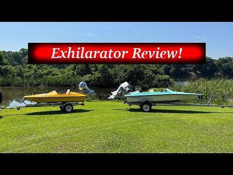 Small Power Boats! Exhilarator 109 and 151 Review!