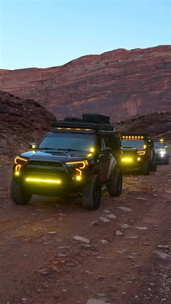 4.6K views · 43 reactions | Rolling with the team in Moab @4runnerconnor @4runnercolby @tacomacarson @4runyouover | 4Runner Lifestyle | Facebook
