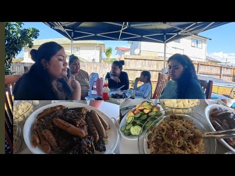 BACKYARD BBQ WITH THE KIDS #newzealand