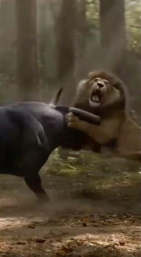 Leo vs Bull - Unbelievable Wid Encounter! Whach Till The End