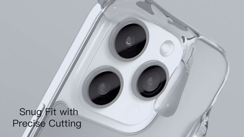 JETech Case for iPhone 15 Pro 6.1-Inch, Non-Yellowing Shockproof Phone Bumper Cover, Anti-Scratch Clear Back (Clear)