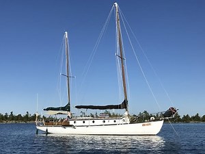 Sailing a Wooden Ketch Around Georgian Bay