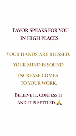 Daily prophetic declarations. #blessings #prayer