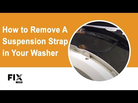WASHER REPAIR: How to Remove a Suspension Strap in Your Washer | FIX.com