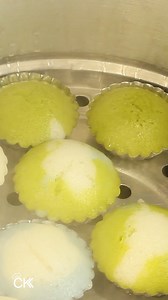 Cách làm bánh bò xốp bằng bột pha sẵn chấm nước cốt dừa hành lá thơm béo - CKK chúc các bạn làm #BanhBo #BanhBoXop thành công! #food #recipe | Món Ngon Dễ Làm