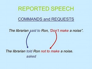 reported speech