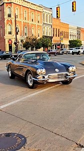 158K views · 2.5K reactions | Chevrolet Corvette C1 Classic Car Drive By Engine Sound Port Huron Cruise 2024 | Casey Faitel | Facebook