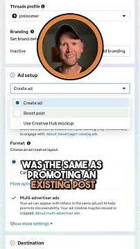 Boost in Ads Manager