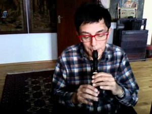 music lesson: (5) first steps with a descant recorder