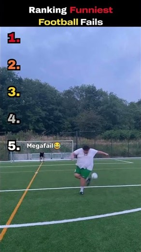 Ranking The Craziest Football Fails You've Ever Seen 🤯 #shorts #football #soccer #ranking #funny
