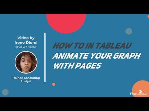 How to in Tableau in 5 mins: Animated with Pages