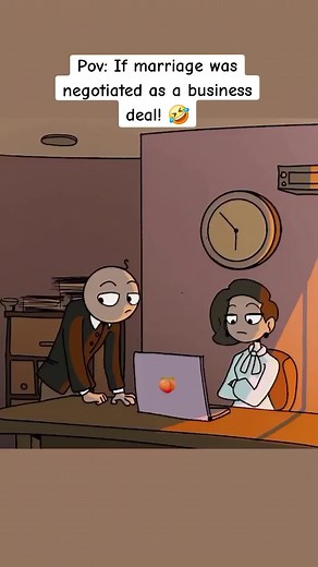Marriage Negotiation as a Business Deal! Funny Animation