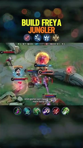BUILD FREYA JUNGLER TERBARU MLBB