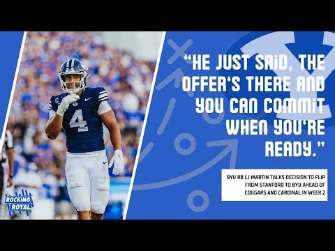 LJ Martin passed on Stanford education to run for BYU — and has never looked back