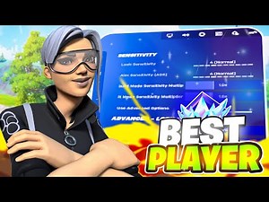 BEST PLAYER! 🥇 + *NEW* BEST Controller Settings For Fortnite CHAPTER 6! (PS4/PS5/XBOX/PC)