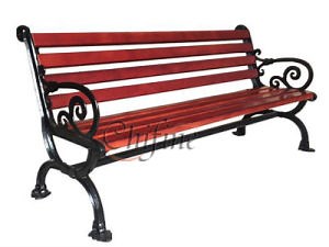 [Hot Item] Antique Outdoor Wooden Cast Iron Park Garden Bench
