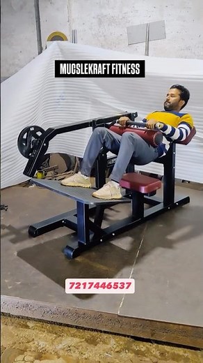 Heavy Duty Hip Thrust Machine | MUSCLEKRAFT FITNESS | Ultimate Glute Builder #viral #gymworkout