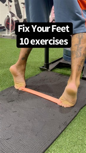 10 exercises to fix your feet 🔥