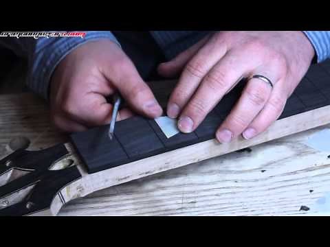 Tips, Tricks and Tutorials - Ep 2 of 3 - Trapezoidal Fretboard Inlays