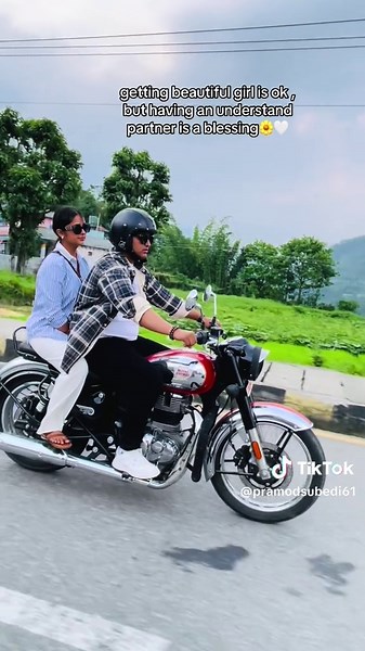 getting beautiful girl is ok , but having an understand partner is a blessing🌼🤍@Monika #pramodsubedi61 #fypシ #foryou #keepsupporting #👩‍❤️‍👩 #keepsupporting #keeploving #naturalplace #pokharamuser #budabudi💞😘