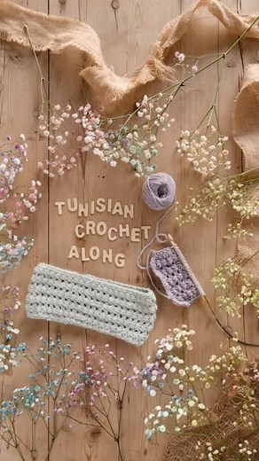 4.8K views · 20 reactions | Our #tofttunisiancal begins tomorrow. Are you joining me? #toftuk #toftquarterly #toftquartelymagazine #trellisheadband #tunisiancrochet #tunisiancal #cal #cals #crochetalong #tunisiancrochetalong #learntocrochet #crochetvideo #howtocrochet #learntunisiancrochet #howtotunisiancrochet | TOFT | Facebook