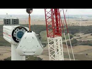 This is how we installed this AMAZING #windturbine | ACCIONA Energía