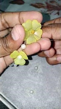 fairy flower bead bracelet making#bracelet#shorts#shortsfeed#trending#viral#new#craft#diy#viralvideo