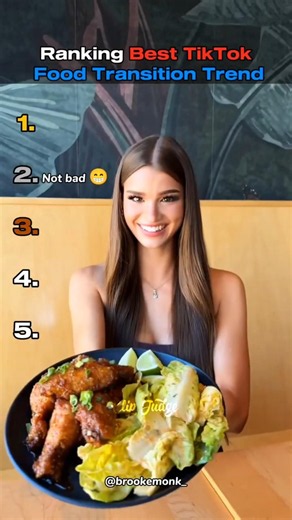 Ranking BEST TIKTOK FOOD TRANSITION TREND