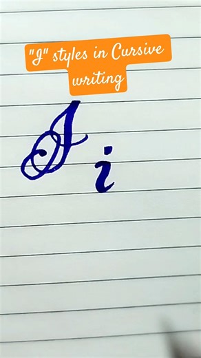 "I" Styles in Cursive writing#Cursive Writing| Cursive Lettering#ytshorts #viral #abcd #reels