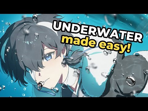 Easily Draw Underwater Scenes