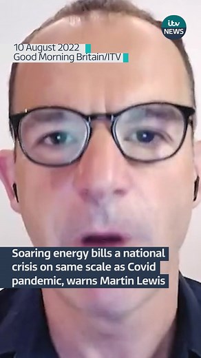 Money Saving Expert Martin Lewis has warned the upcoming ‘cataclysmic’ rise in energy bills is a crisis on the same scale as Covid #itvnews #news #foryou #moneytok #finance #energybills