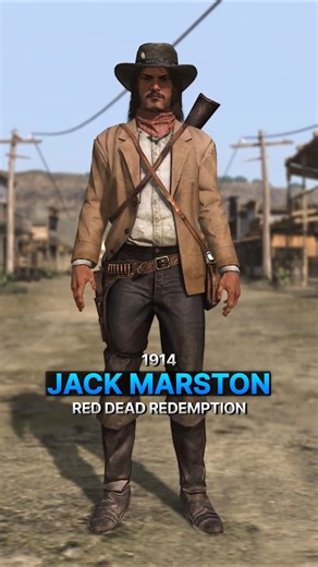 Jack Marston | RDR1 to Red Dead Redemption 2 Evolution