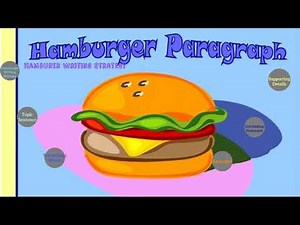 Hamburger Writing Strategy - English - Grade 3 - Sept.14th - By Ms. Dina Arafat