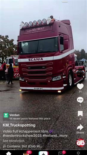 Scania lorry