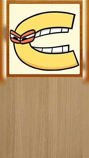 Arrange shapes to form the letter C