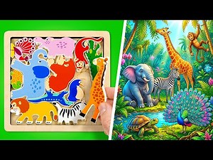 Animal Puzzle Adventure 🐾🧩 Find, Match and Build Animals