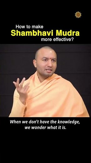 How to Make Shambhavi Mudra More Effective 🔱 Explained by Om Swami
