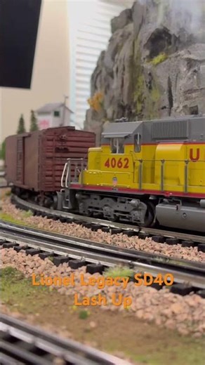 Lionel SD40 Lash Up, I hope you enjoy!