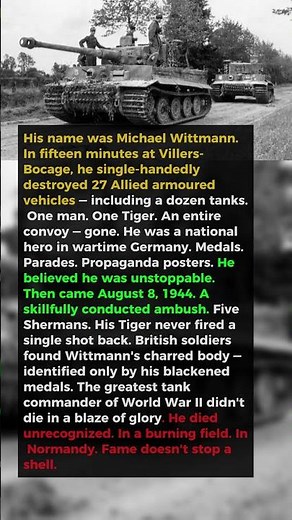He Destroyed 27 Tanks In 15 Minutes — Then Died Alone In A Field