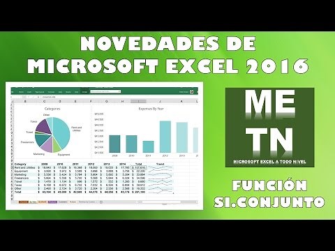 Novedades Excel 2016 | Función SI CONJUNTO