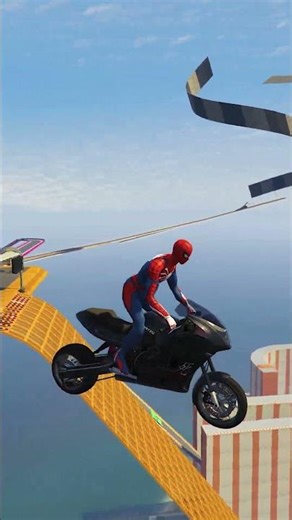 GTA 5 Epic Water Ragdolls Spiderman Jump/Fails Ep 93 #shorts