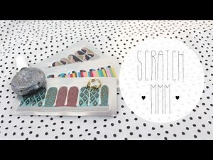 SCRATCH (Monthly Mani Box)| Unboxing, Review & How To Apply Nail Wraps ♡