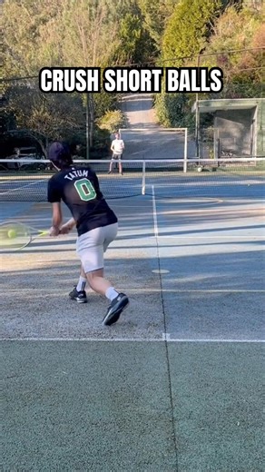 backhand winners feel different #tennis #shorts