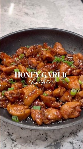 Honey Garlic Chicken! 🍯 #reels #recipe #easyrecipe #chickenrecipes