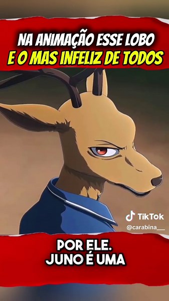 Desenho do Lobo Infeliz em Animes