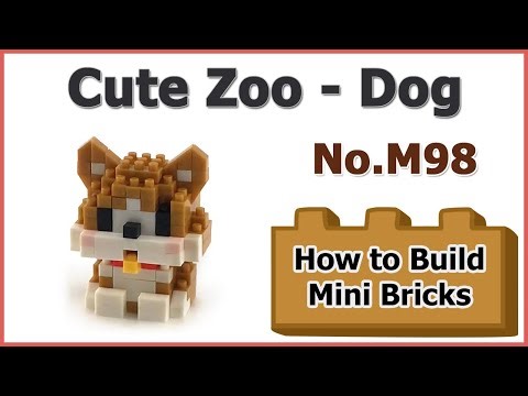 How to Build Mini Blocks Cute Zoo - Dog M98 Review Instructions Specifications