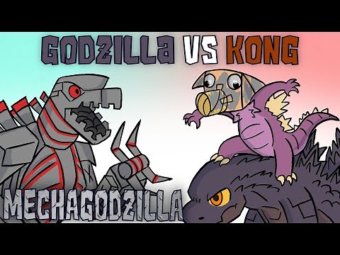 Godzilla GVK| Godzilla and His Sister Vs. Mechagodzilla (Godzilla Comic Dub)