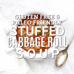 6.9K views · 18 reactions | Stuffed Cabbage Roll Soup – We’ve taken a classic recipe (stuffed cabbage rolls) and made it easier than ever by turning into this hearty, warming, delicious soup. It's full of flavor and a family favorite! (Don't miss my tips for adding more veggies & making it paleo approved!) FULL RECIPE: https://www.onelovelylife.com/cabbage-roll-soup/ | One Lovely Life | Facebook