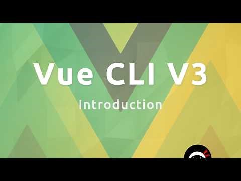 Vue CLI3 Tutorial #1 - Introduction