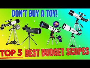 Top 5 Best Cheap Telescope for Beginners (2026) 🔭 Best Telescope for Viewing Planets & Deep Sky